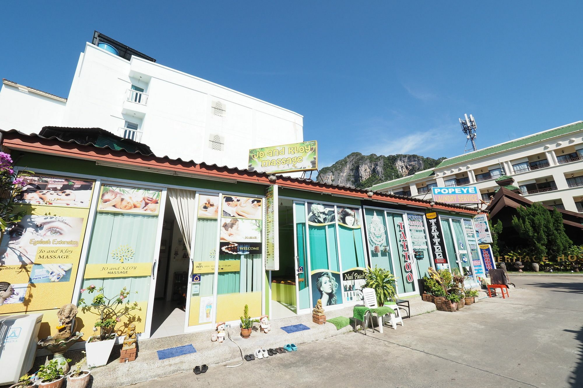 Popeye Guesthouse Ao Nang Kültér fotó